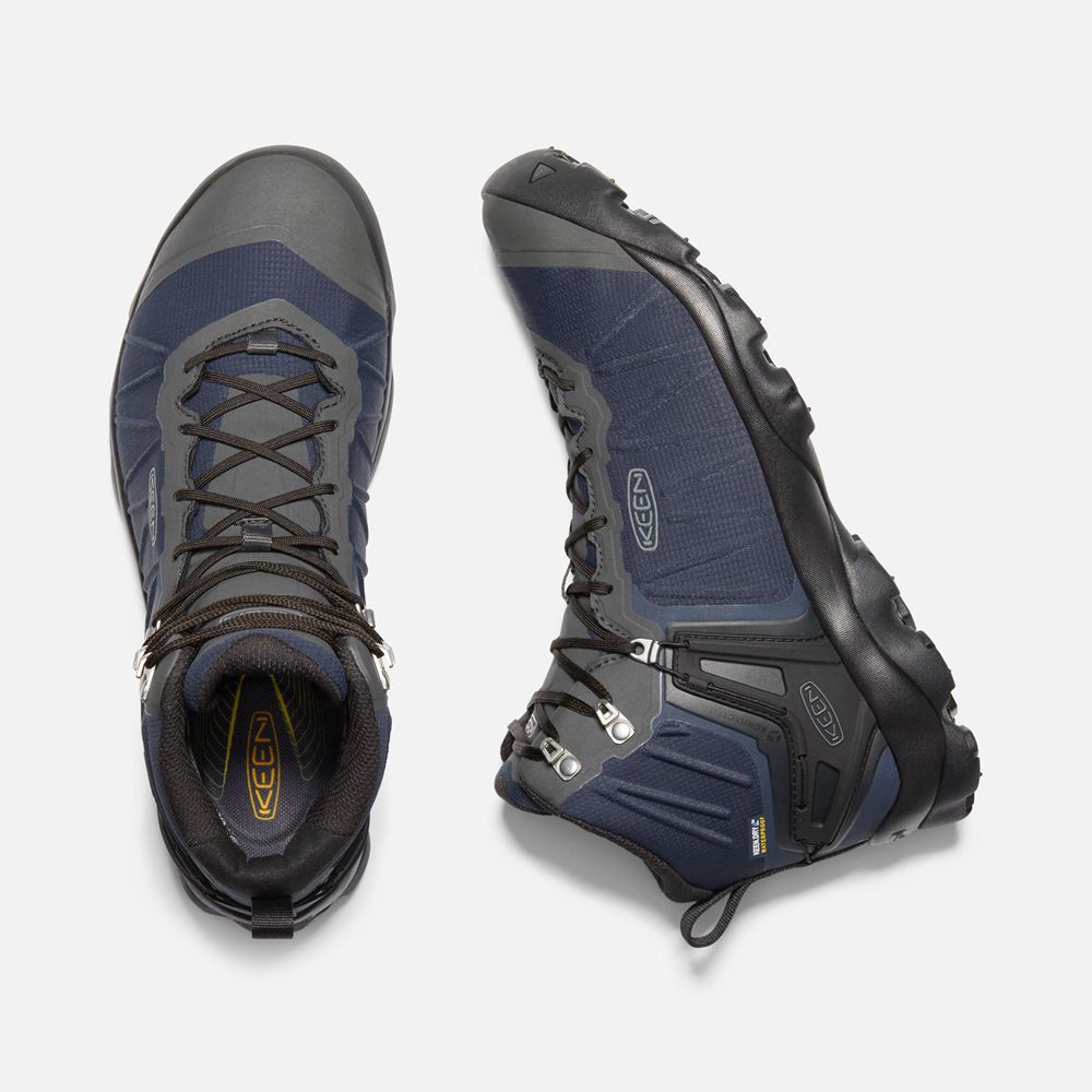 Keen Vandringskängor Herr Blå/Grå - Venture Mid Waterproof - 052863MFO